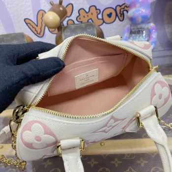 LV M46875 Louis Vuitton Speedy Bandoulière 20 Handbag Latte/Chamallow