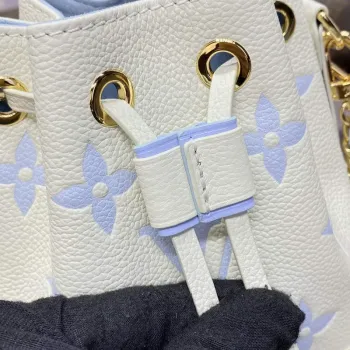 LV M82933 Louis Vuitton Nano Noé Bag Blue