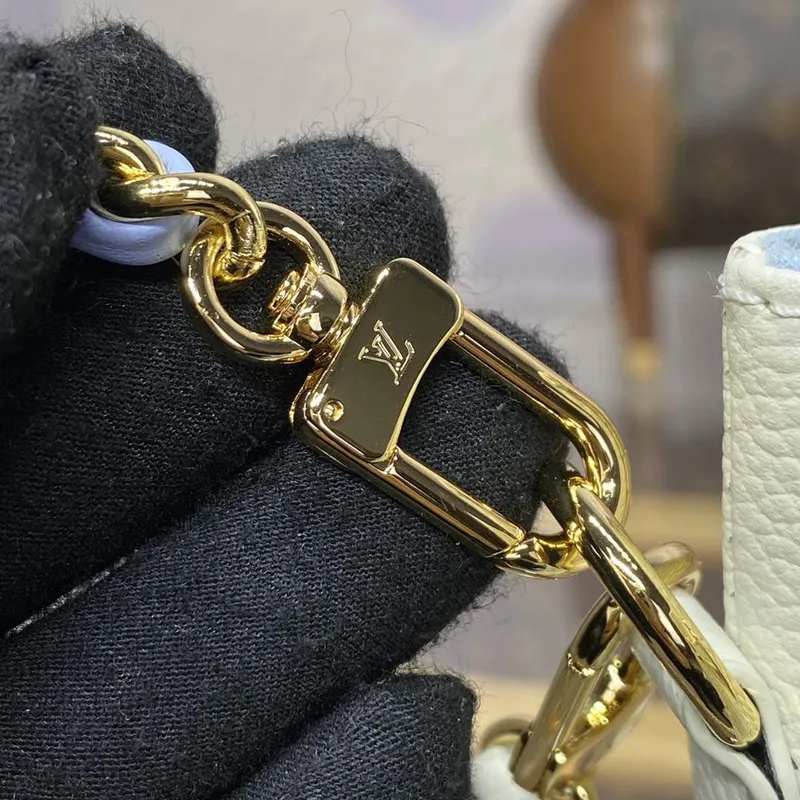 LV M82933 Louis Vuitton Nano Noé Bag Blue
