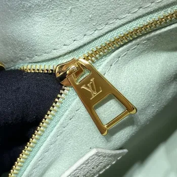 LV M46833 Louis Vuitton OnTheGo PM Bicolor Monogram Empreinte Leather Latte Green