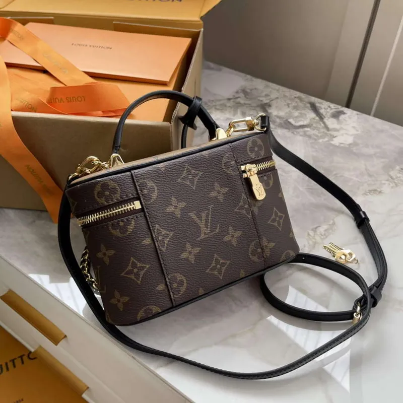 LV M47125 Louis Vuitton Vanity Chain Pouch