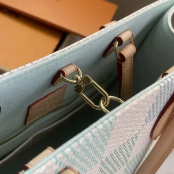 LV N40518 Louis Vuitton OnTheGo MM  Tote Bag Pistachio