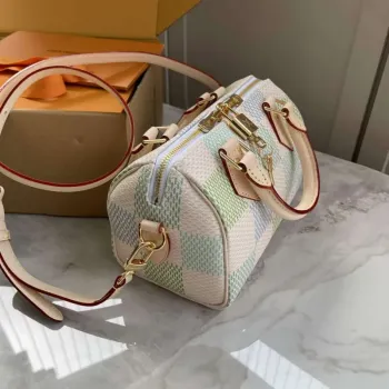 LV N40515 Louis Vuitton Speedy Bandoulière 20 Handbag Pistachio