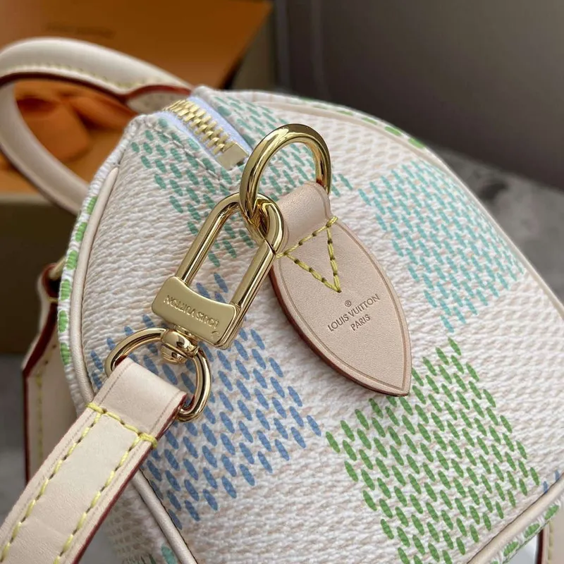 LV N40515 Louis Vuitton Speedy Bandoulière 20 Handbag Pistachio