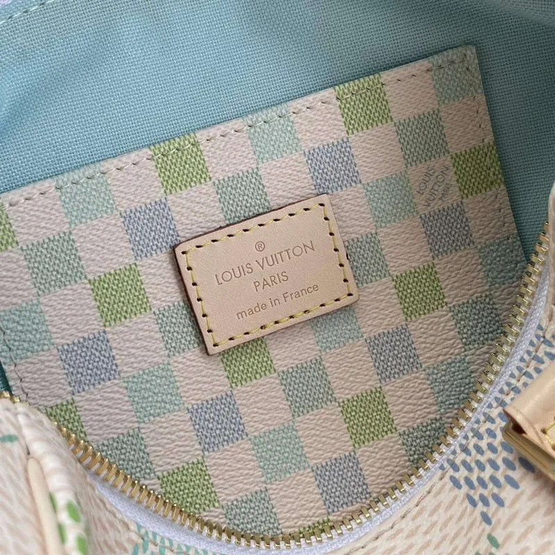 LV N40515 Louis Vuitton Speedy Bandoulière 20 Handbag Pistachio