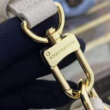 LV M46842 Louis Vuitton Favourite Bag bicolor Monogram Empreinte leather Green