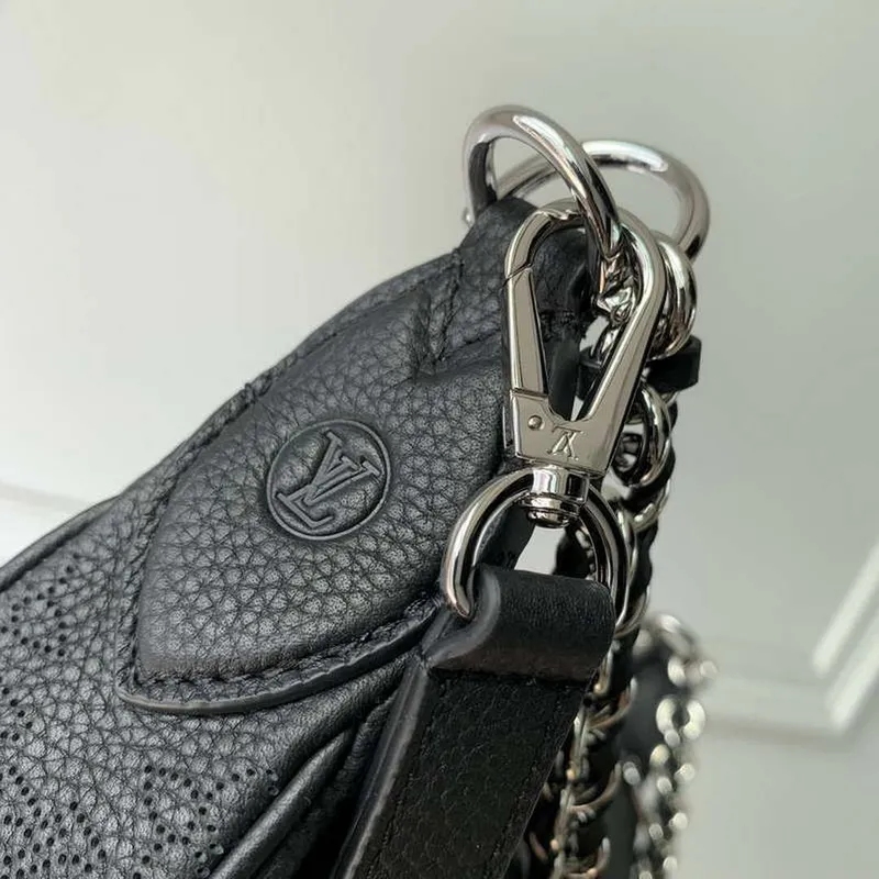 LV M22822 Louis Vuitton Baia MM Bag Mahina Black