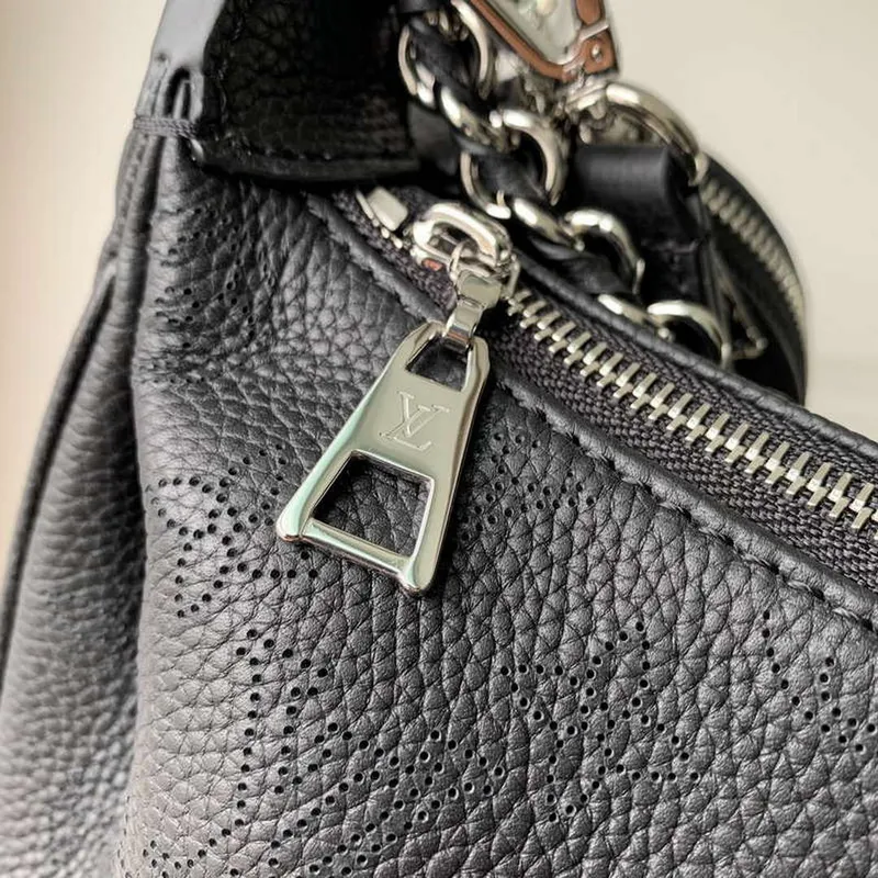 LV M22822 Louis Vuitton Baia MM Bag Mahina Black