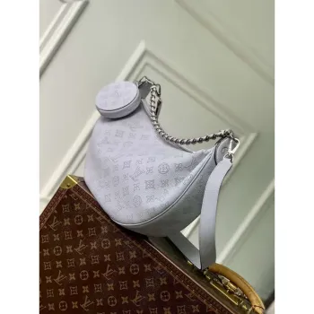 LV M22822 Louis Vuitton Baia MM Bag Mahina Light Lilac