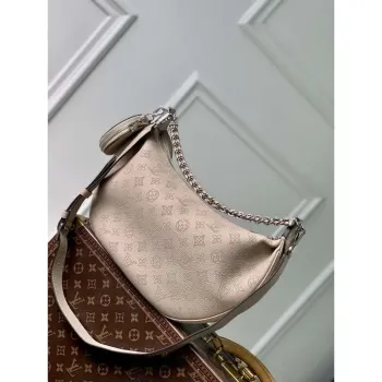 LV M22823 Louis Vuitton Baia MM Bag Mahina Galet Grey