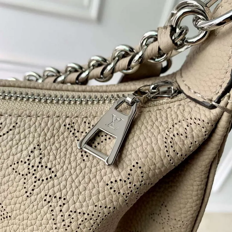LV M22823 Louis Vuitton Baia MM Bag Mahina Galet Grey