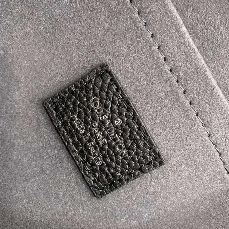 LV M24255 Louis Vuitton Hand It All PM Bag Mahina Black