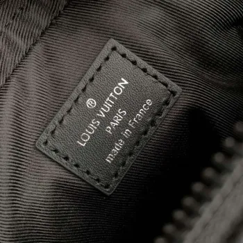 LV M82770 Louis Vuitton Nano Porte Documents Voyage Bag Brown