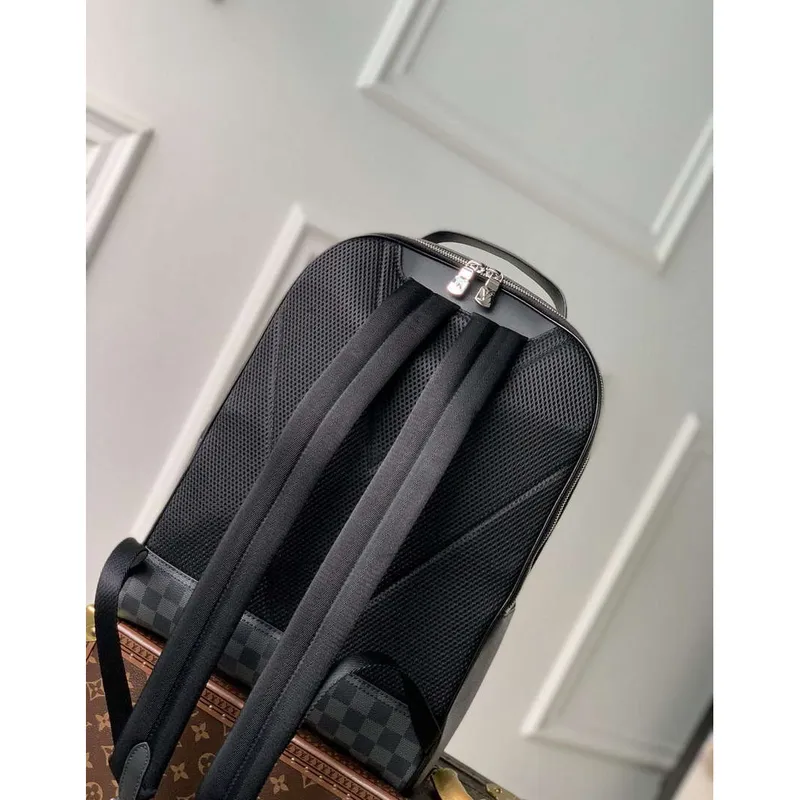 LV N40499 Louis Vuitton Avenue Backpack Bag Black