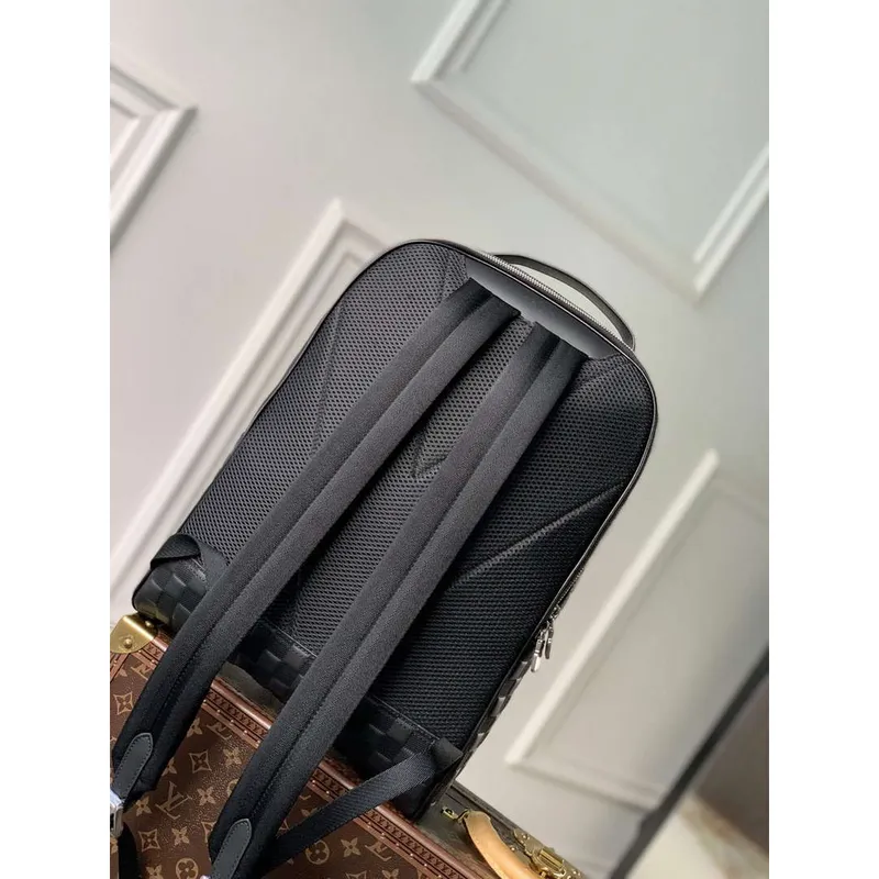 LV N40501 Louis Vuitton Avenue Backpack Bag Black