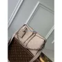 LV M24255 Louis Vuitton Hand It All PM Bag Galet Gray