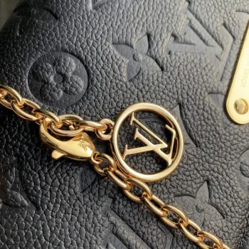 LV M46919 Louis Vuitton Wallet On Chain Lily Bag Black