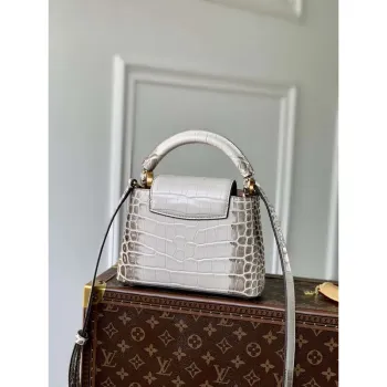 LV M48865 Louis Vuitton Capucines Mini Handbag Himalayas