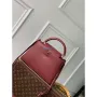 LV M25128 Louis Vuitton Capucines BB Handbag Griotte Red