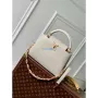 LV M23280 Louis Vuitton Capucines MM Handbag Ice Grey