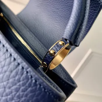 LV M23199 Louis Vuitton Capucines BB Handbag French Blue