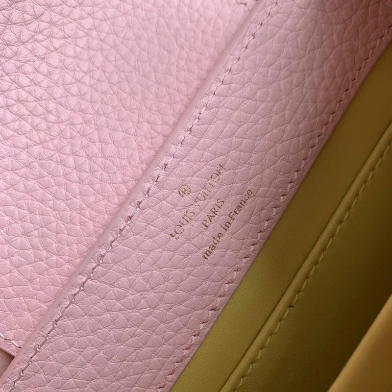 LV M23363 Louis Vuitton Capucines Mini Handbag Jasmine Pink