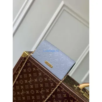 LV M83233 Louis Vuitton Wallet On Chain Lily Bag Blue Hour