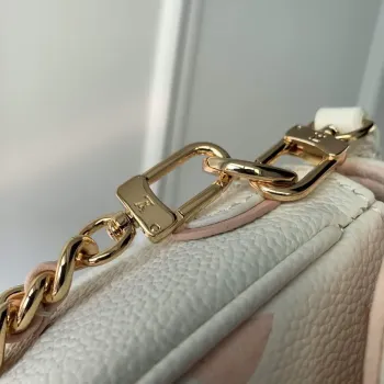 LV M82211 Louis Vuitton Wallet On Chain Ivy Bag Off white/pink