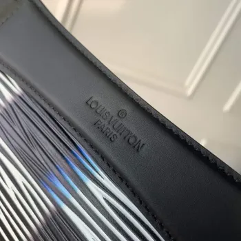 LV M23744 Louis Vuitton Soft Polochon PM Bag Blue Moon