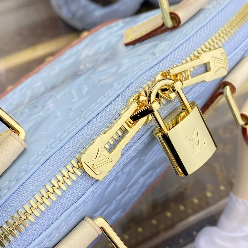 LV M24062 Louis Vuitton Alma BB Bag Sky Blue