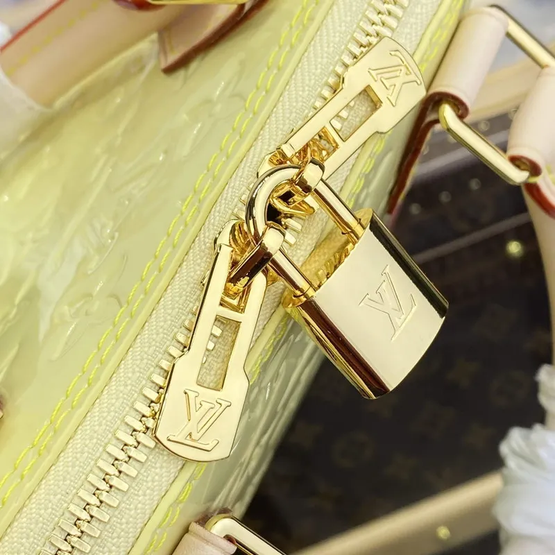 LV M24063 Louis Vuitton Alma BB Bag Yellow