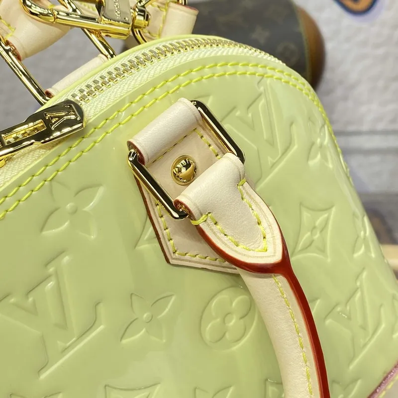 LV M24063 Louis Vuitton Alma BB Bag Yellow