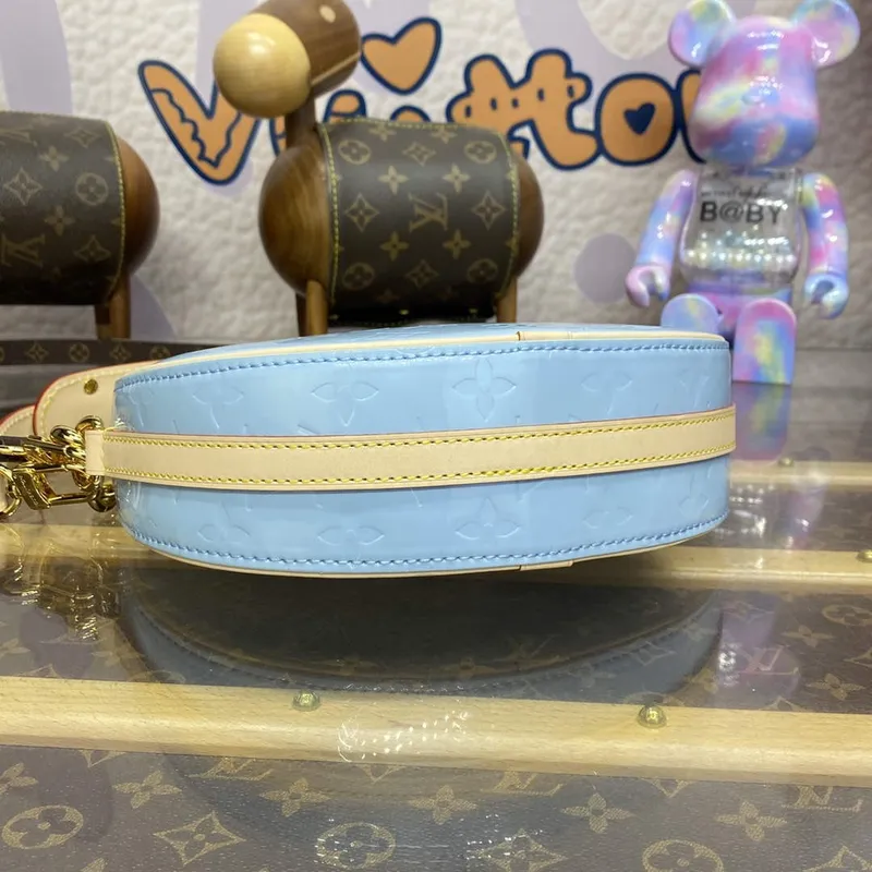LV M24021 Louis Vuitton Croissant PM Bag Sky Blue