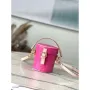 LV M24102 Louis Vuitton Astor Monogram Vernis Bag Neon Pink