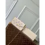 LV M82610 Louis Vuitton Pochette Félicie Bag Taro Purple