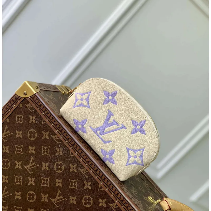 LV M45951 Louis Vuitton Pochette Cosmetique PM Taro Purple