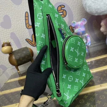 LV M31000 Louis Vuitton Duo Sling Bag Green
