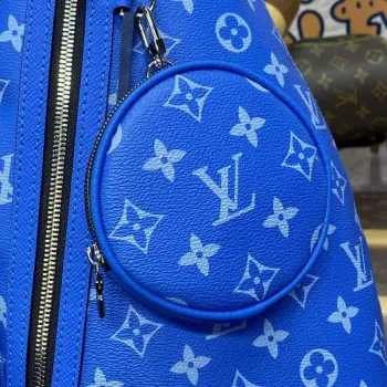 LV M31075 Louis Vuitton Duo Sling Bag Blue