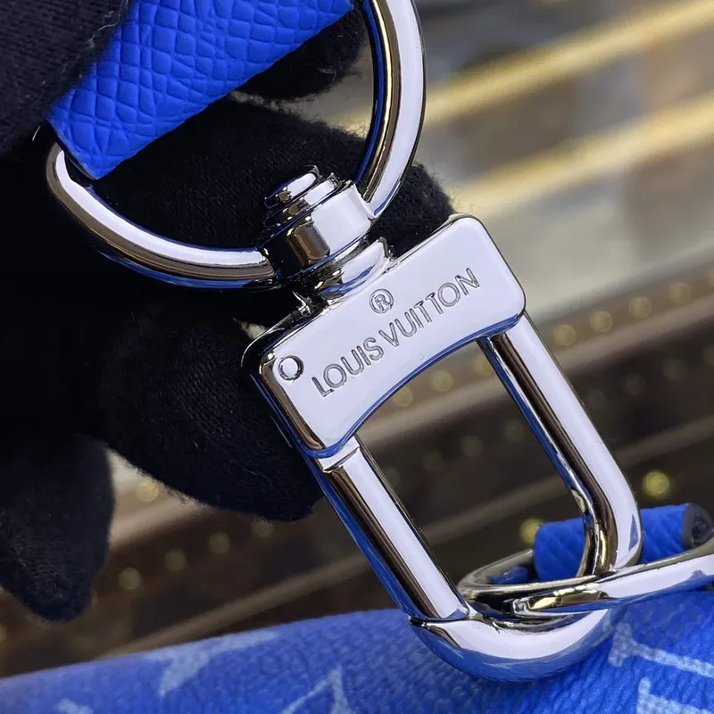 LV M31075 Louis Vuitton Duo Sling Bag Blue