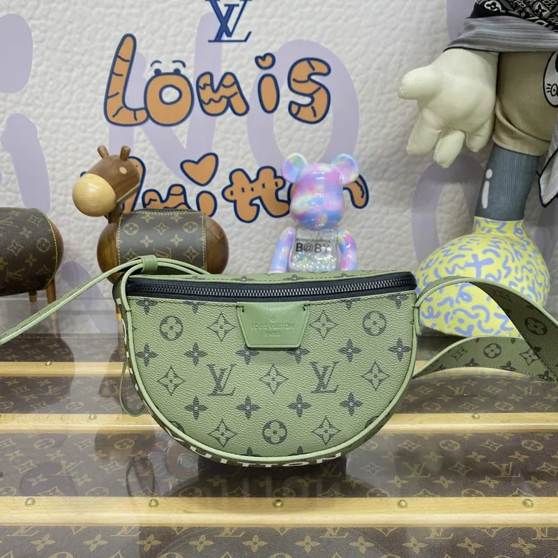 LV M23838 Louis Vuitton LV Moon Cross Body Bag Green