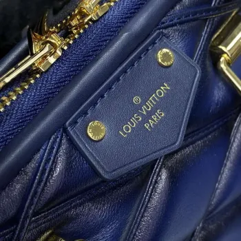LV M23666 Louis Vuitton Alma BB Bag Navy Blue