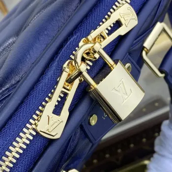 LV M23666 Louis Vuitton Alma BB Bag Navy Blue