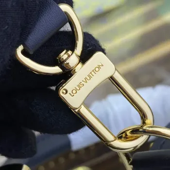 LV M23761 Louis Vuitton Alma BB Bag Black/White