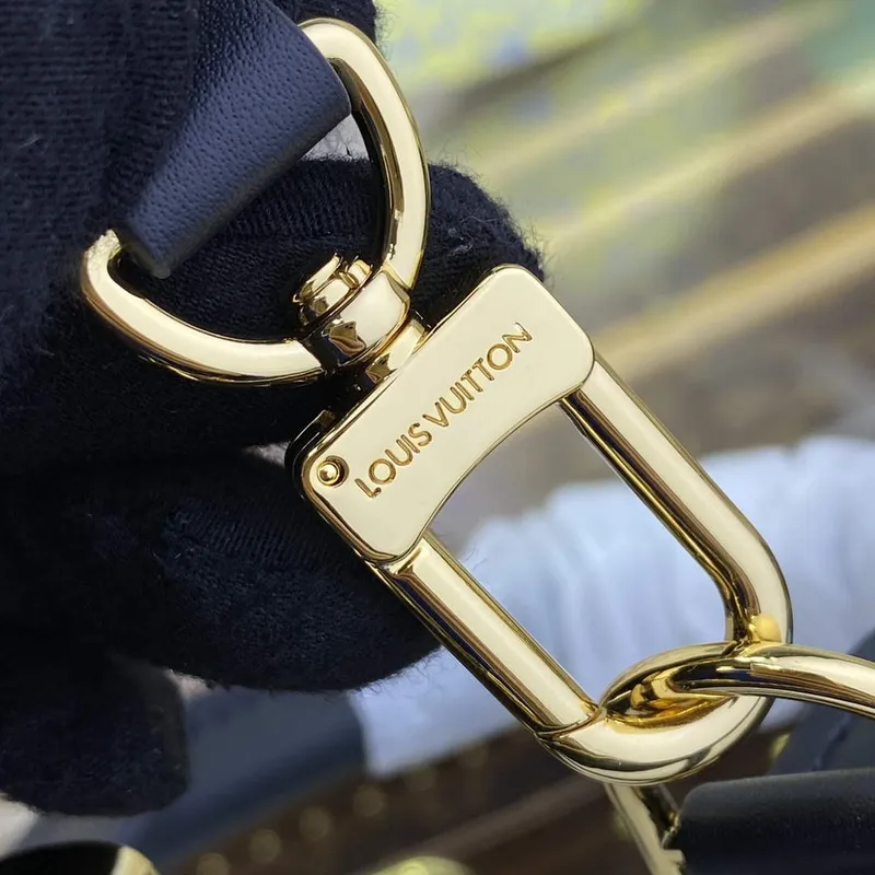 LV M23761 Louis Vuitton Alma BB Bag Black/White