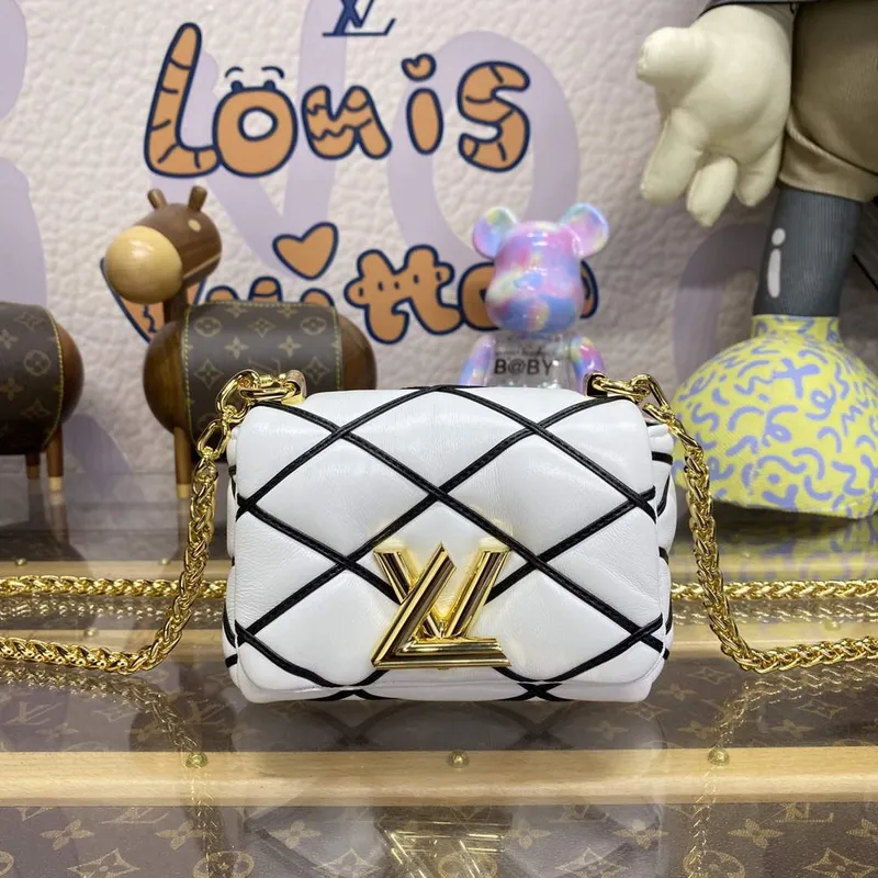 LV M23762 Louis Vuitton Pico GO 14 Bag Black/White