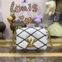LV M23762 Louis Vuitton Pico GO 14 Bag Black/White