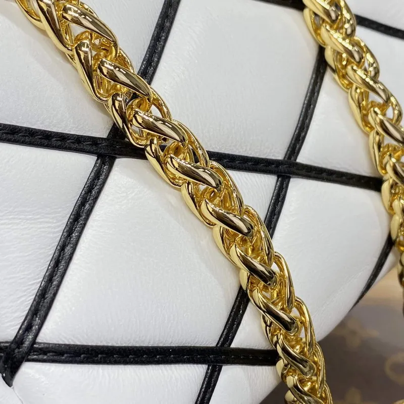 LV M23762 Louis Vuitton Pico GO 14 Bag Black/White