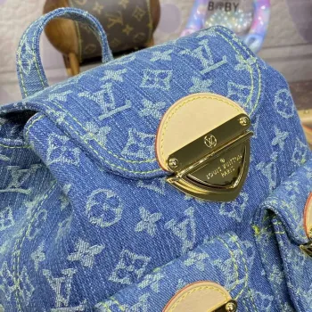 LV M46836 Louis Vuitton Venice Small Backpack Bag Monogram Denim