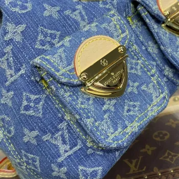 LV M46836 Louis Vuitton Venice Small Backpack Bag Monogram Denim