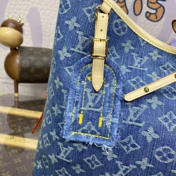 LV M46855 Louis Vuitton CarryAll MM Bag Monogram Denim